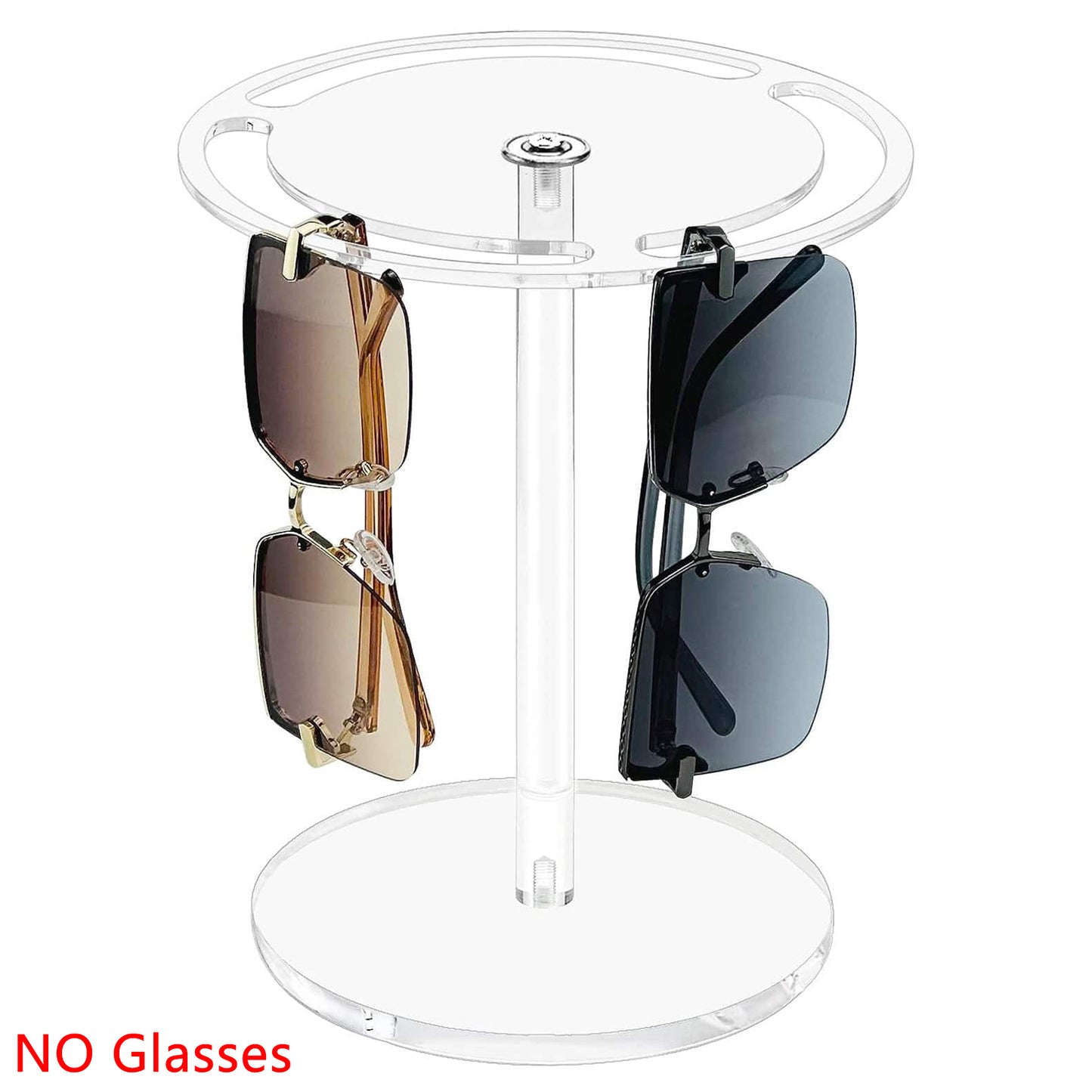 1pc Sunglasses Holder, 360 RotatingSunglasses Display Stand, Eyeglasses DisplayRack,Sunglasses OrganizerFor Desk DresserTabletop, Vanity Organizer, HomeOrganization And Storage Supplies, RoomDecor